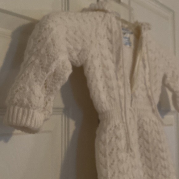 Vintage Mine Alone Baby Infant Sleeper Sack One Piece Hooded Zipper Front - Picture 4 of 7